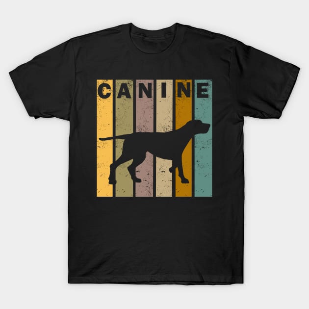 Canine T-Shirt by valentinahramov